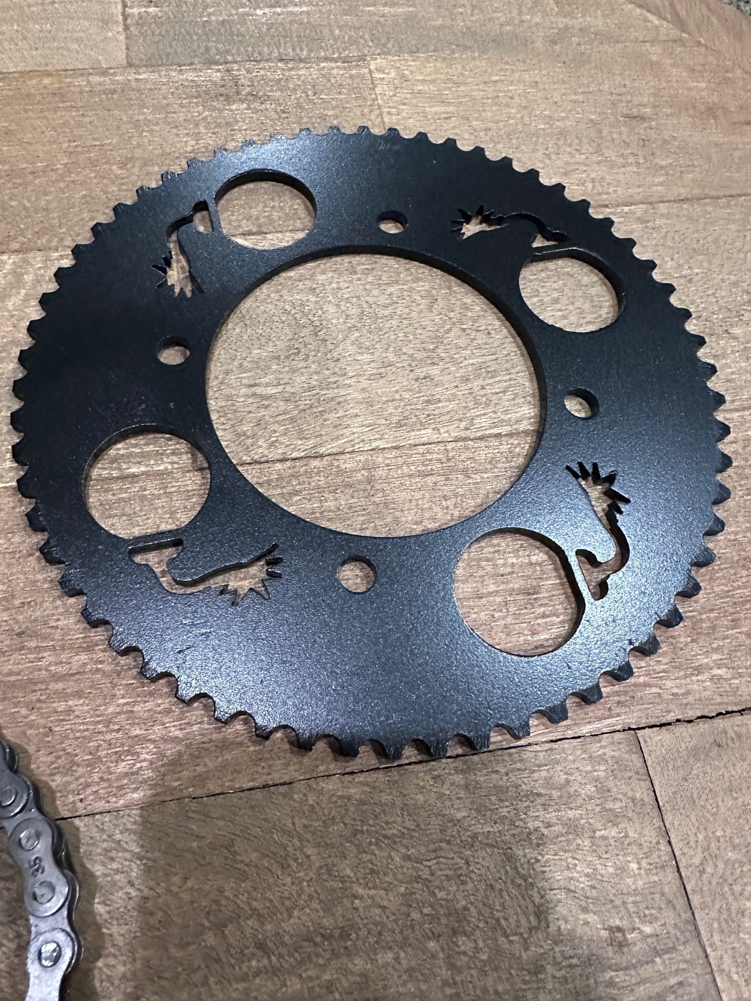 B1 #35 Kit - chain, front and rear sprocket