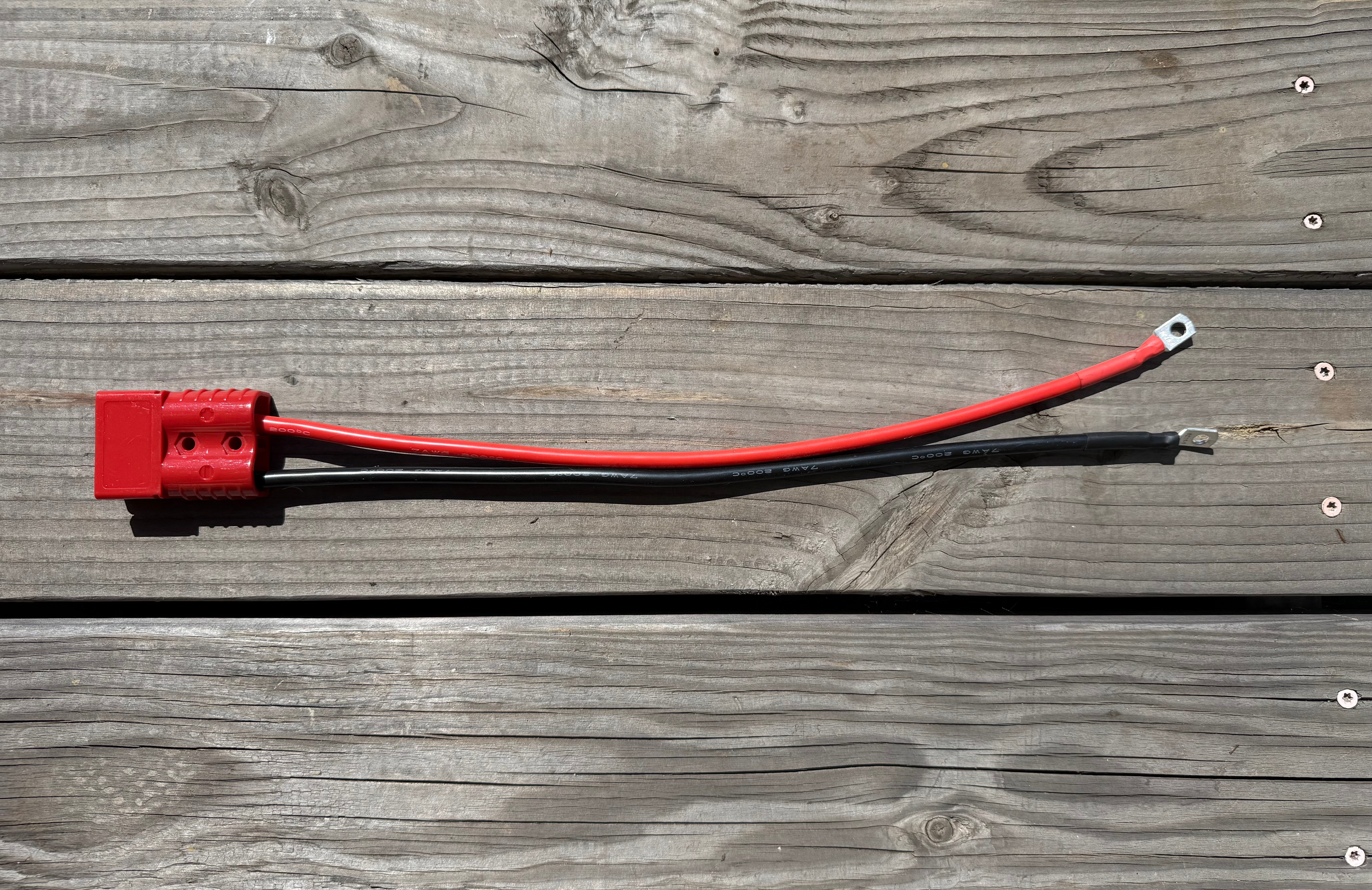 B2 72v Battery Power Discharge Charge Lead Wire SMH SY120 HWS